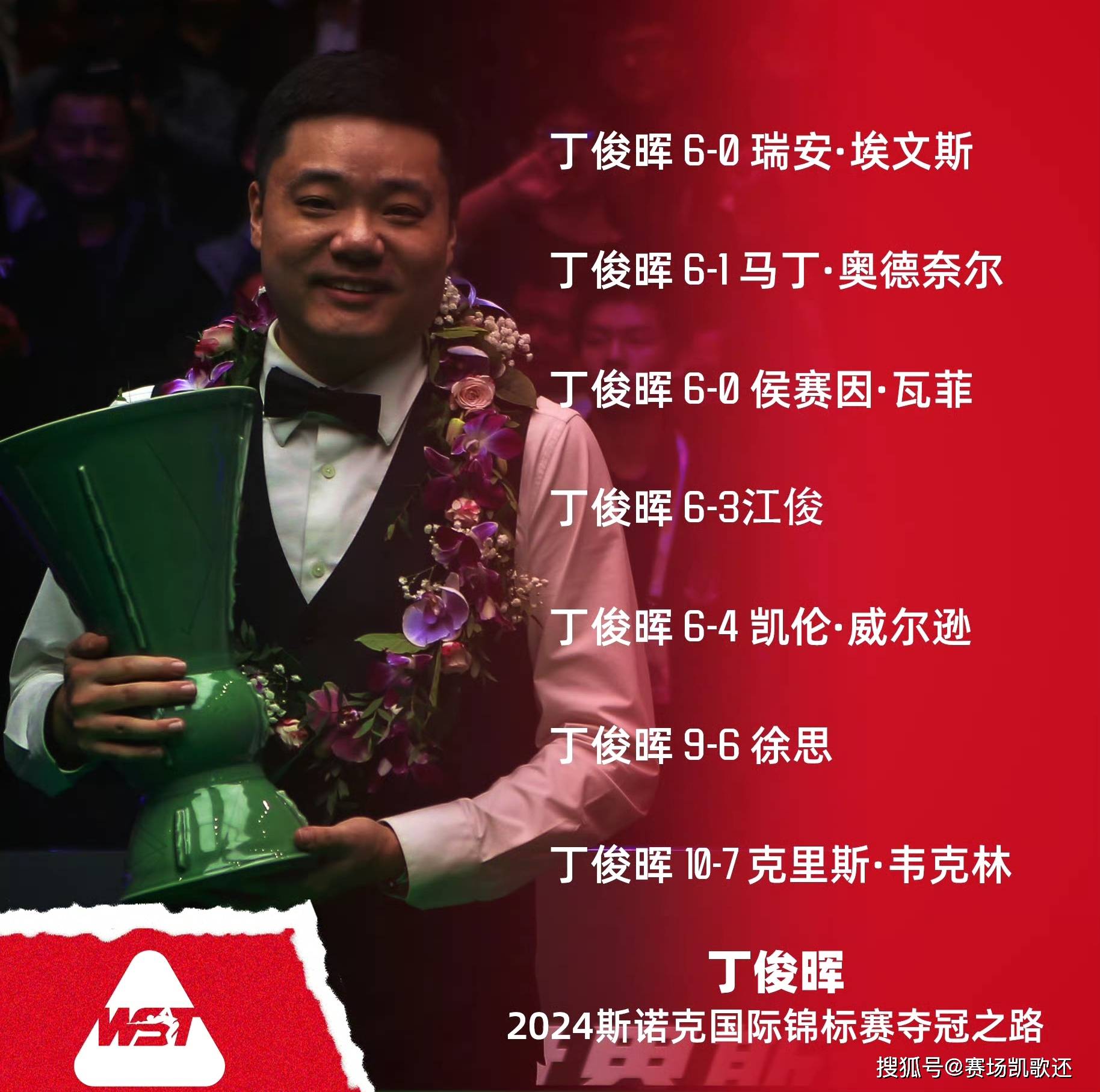 丁俊晖赛后接受采访：国乒是我最难对付的对手